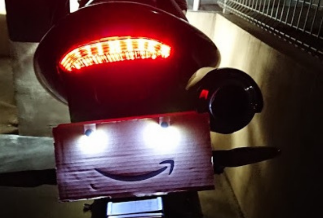 商店 LEDナンバー灯 ボルト バイク 車のナンバー灯 2個1セット ホワイト発光 フェンダーレス シルバー ブラック 送料無料
